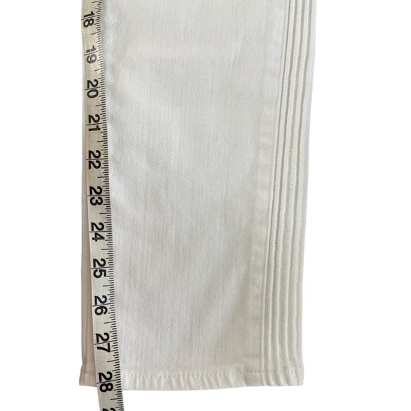 AG Adriano Goldschmied The Prima Ankle Pintucked‎ White Jeans Womens 29R $215 - Picture 6 of 14